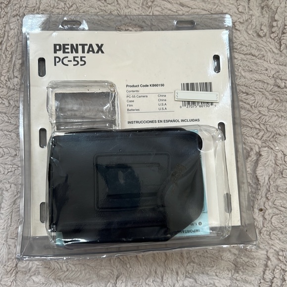 Pentax PC-55 35mm Film Camera 30mm Fixed Lens auto Rewind, New condition - Picture 6 of 12